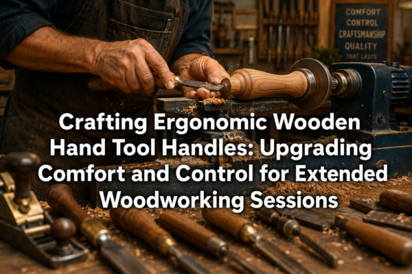 Crafting Ergonomic Wooden Hand Tool Handles: Upgrading Comfort and Control for Extended Woodworking Sessions