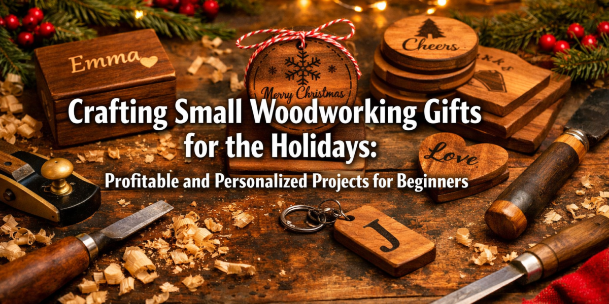 Crafting Small Woodworking Gifts for the Holidays: Profitable and Personalized Projects for Beginners