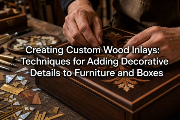 Creating Custom Wood Inlays: Techniques for Adding Decorative Details to Furniture and Boxes