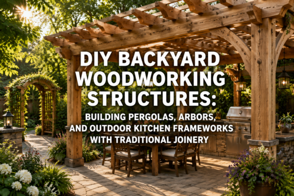 DIY Backyard Woodworking Structures: Building Pergolas, Arbors, and Outdoor Kitchen Frameworks with Traditional Joinery