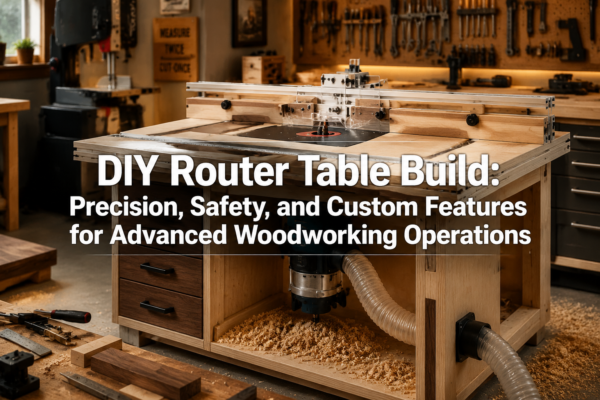 DIY Router Table Build: Precision, Safety, and Custom Features for Advanced Woodworking Operations