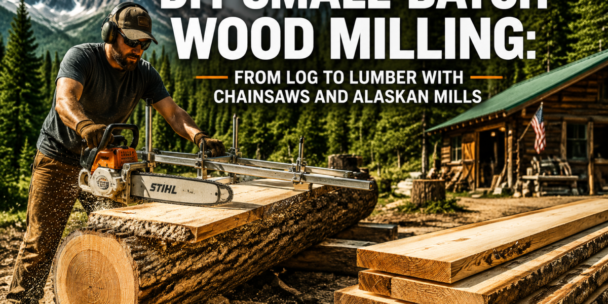 DIY Small-Batch Wood Milling: From Log to Lumber with Chainsaws and Alaskan Mills
