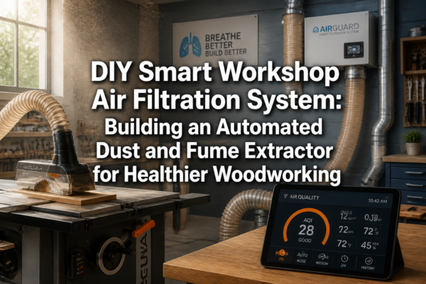DIY Smart Workshop Air Filtration System: Building an Automated Dust and Fume Extractor for Healthier Woodworking