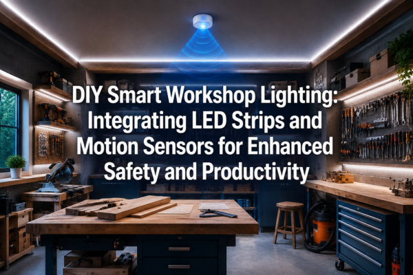 DIY Smart Workshop Lighting: Integrating LED Strips and Motion Sensors for Enhanced Safety and Productivity
