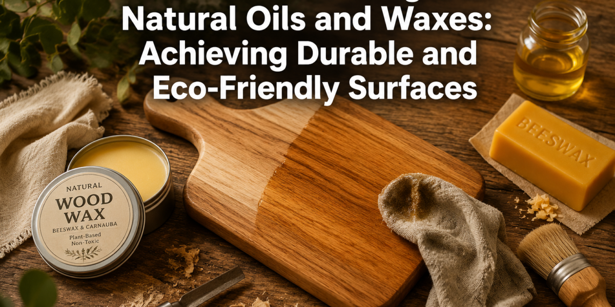 DIY Wood Finishing with Natural Oils and Waxes: Achieving Durable and Eco-Friendly Surfaces