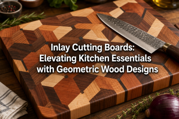 Inlay Cutting Boards: Elevating Kitchen Essentials with Geometric Wood Designs