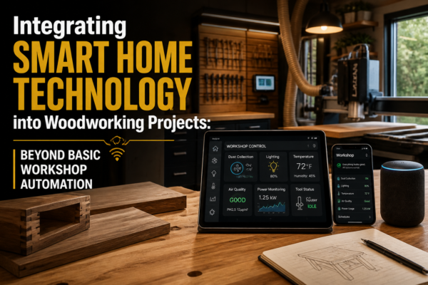 Integrating Smart Home Technology into Woodworking Projects: Beyond Basic Workshop Automation