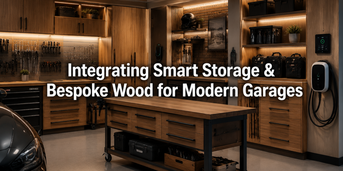 Integrating Smart Storage and Organization with Bespoke Wooden Solutions for Modern Garages and Workshops