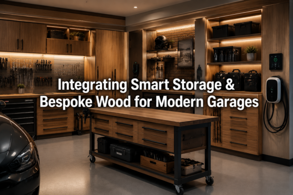 Integrating Smart Storage and Organization with Bespoke Wooden Solutions for Modern Garages and Workshops