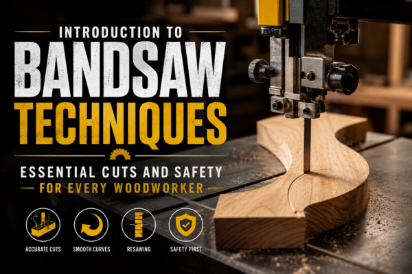 Introduction to Bandsaw Techniques: Essential Cuts and Safety for Every Woodworker