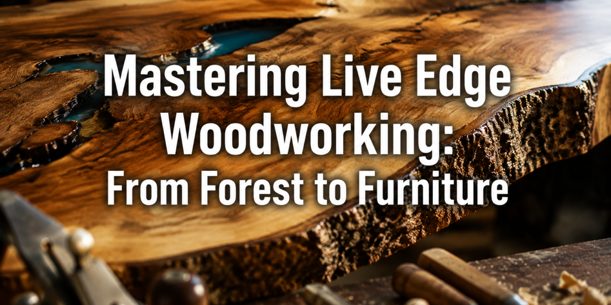 Introduction to Live Edge Slab Woodworking: From Sourcing to Finishing Unique Furniture Pieces