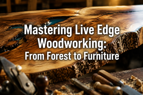 Introduction to Live Edge Slab Woodworking: From Sourcing to Finishing Unique Furniture Pieces
