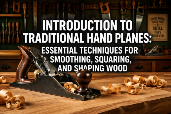 Introduction to Traditional Hand Planes: Essential Techniques for Smoothing, Squaring, and Shaping Wood