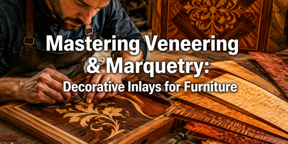 Mastering Veneering and Marquetry: Adding Decorative Inlays and Surface Designs to Furniture