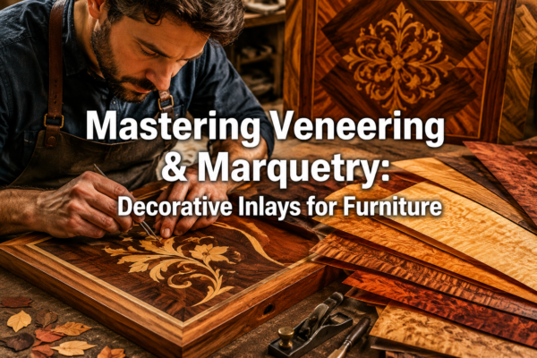 Mastering Veneering and Marquetry: Adding Decorative Inlays and Surface Designs to Furniture