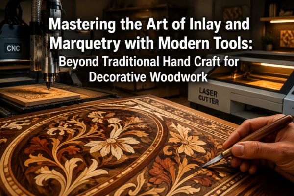 Mastering the Art of Inlay and Marquetry with Modern Tools: Beyond Traditional Hand Craft for Decorative Woodwork