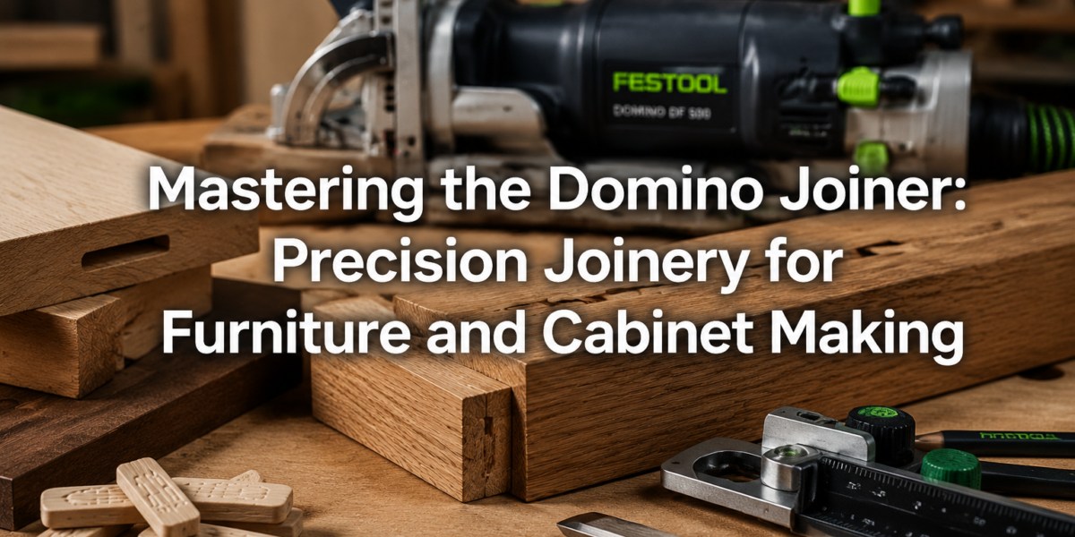 Mastering the Domino Joiner: Precision Joinery for Furniture and Cabinet Making