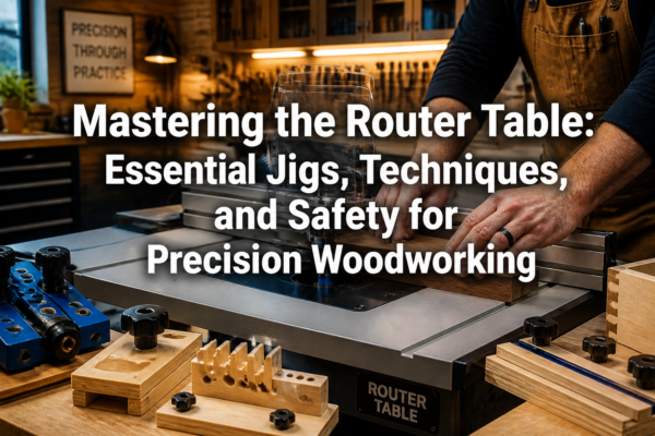Mastering the Router Table: Essential Jigs, Techniques, and Safety for Precision Woodworking
