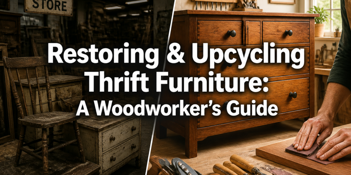 Restoring and Upcycling Thrift Store Furniture: A Woodworker’s Guide to Breathing New Life into Old Pieces