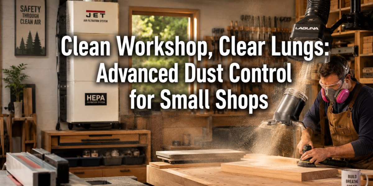 Small Workshop Dust Control Solutions: Beyond the Dust Collector for Cleaner Air and Surfaces