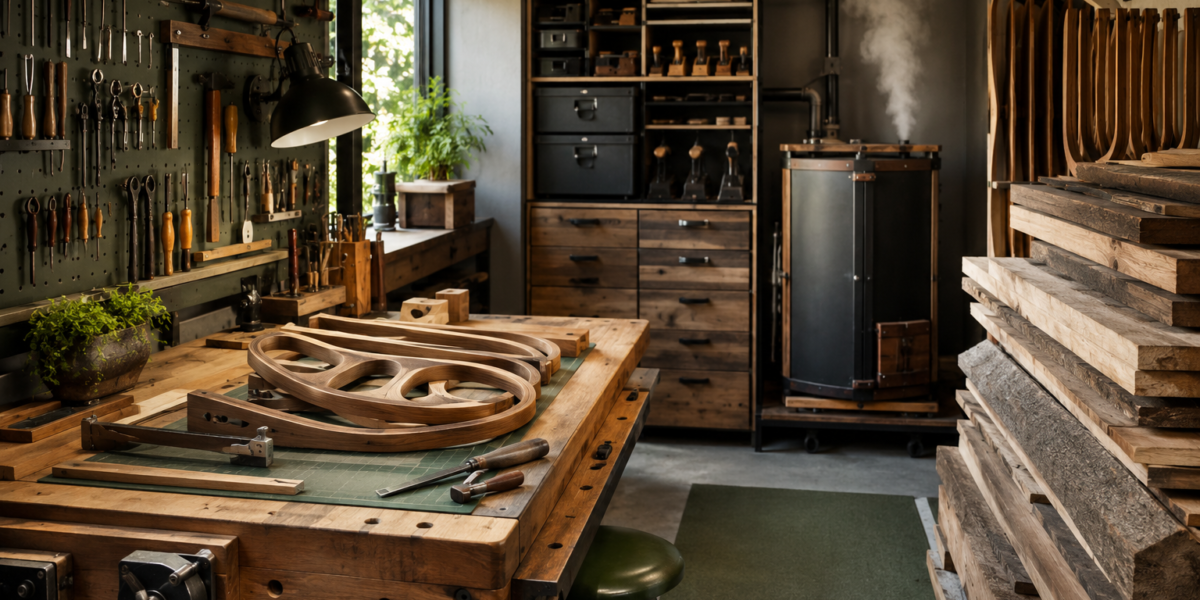 Small Workshop Hacks for 2026: Efficient Setups for Reclaimed Wood and Steam Bending