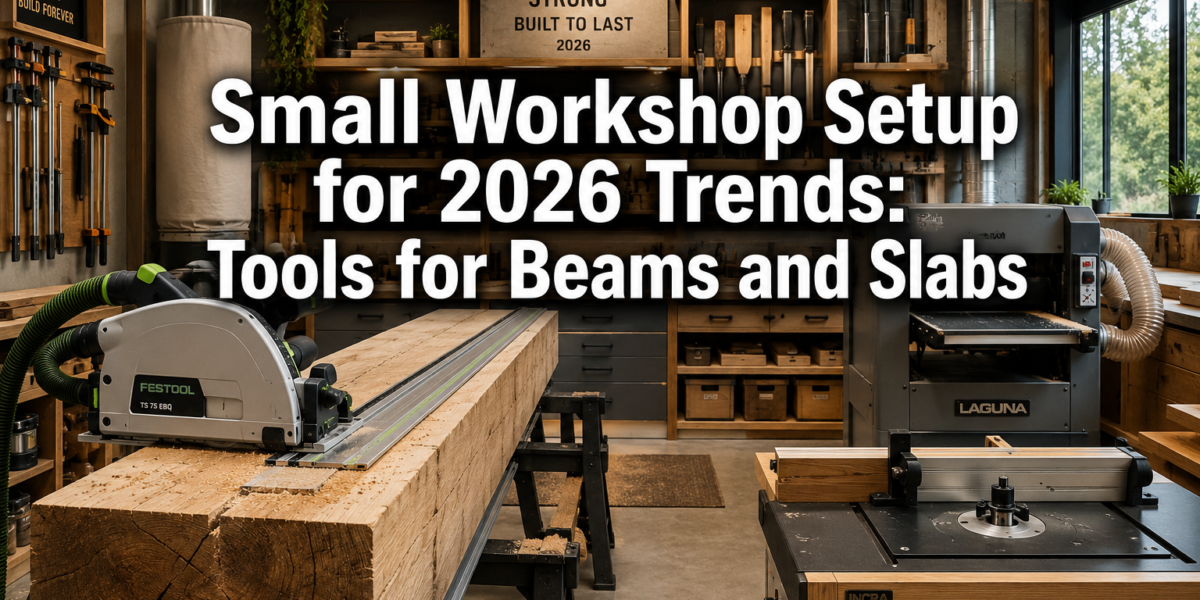 Small Workshop Setup for 2026 Trends: Tools for Beams and Slabs