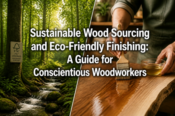 Sustainable Wood Sourcing and Eco-Friendly Finishing: A Guide for Conscientious Woodworkers