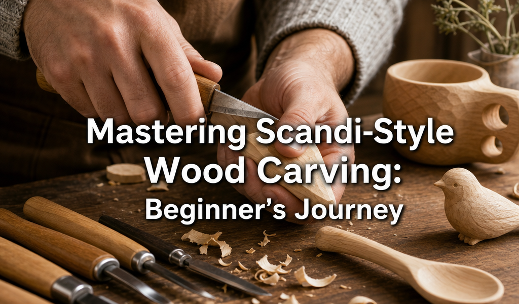 The Art of Scandi-Style Wood Carving: Beginner Projects and Tool Essentials