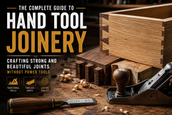 The Complete Guide to Hand Tool Joinery: Crafting Strong and Beautiful Joints Without Power Tools