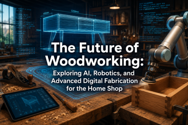 The Future of Woodworking: Exploring AI, Robotics, and Advanced Digital Fabrication for the Home Shop