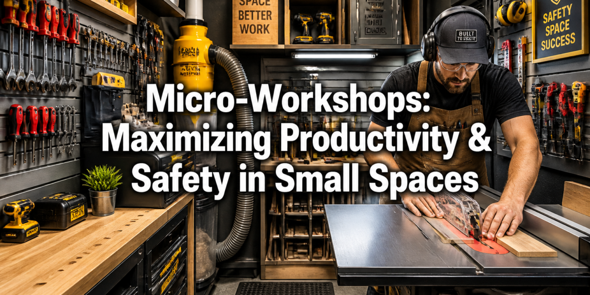 The Rise of Micro-Workshops: Maximizing Productivity and Safety in Extremely Small Spaces