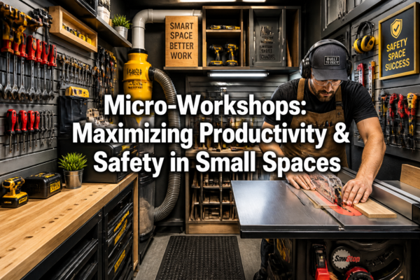 The Rise of Micro-Workshops: Maximizing Productivity and Safety in Extremely Small Spaces