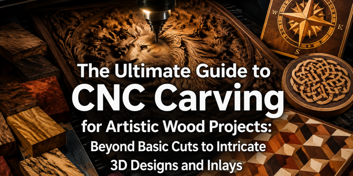 The Ultimate Guide to CNC Carving for Artistic Wood Projects: Beyond Basic Cuts to Intricate 3D Designs and Inlays