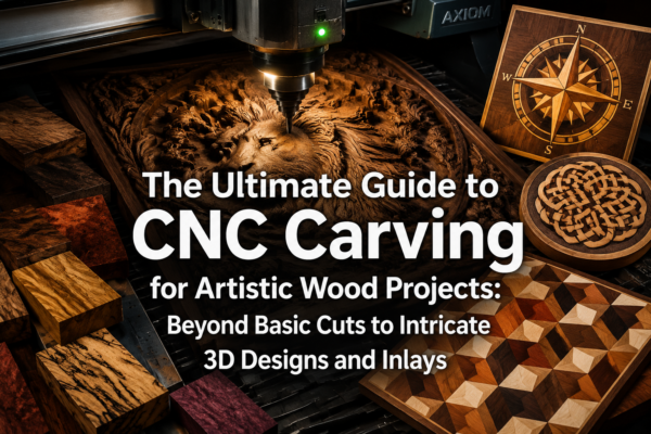 The Ultimate Guide to CNC Carving for Artistic Wood Projects: Beyond Basic Cuts to Intricate 3D Designs and Inlays