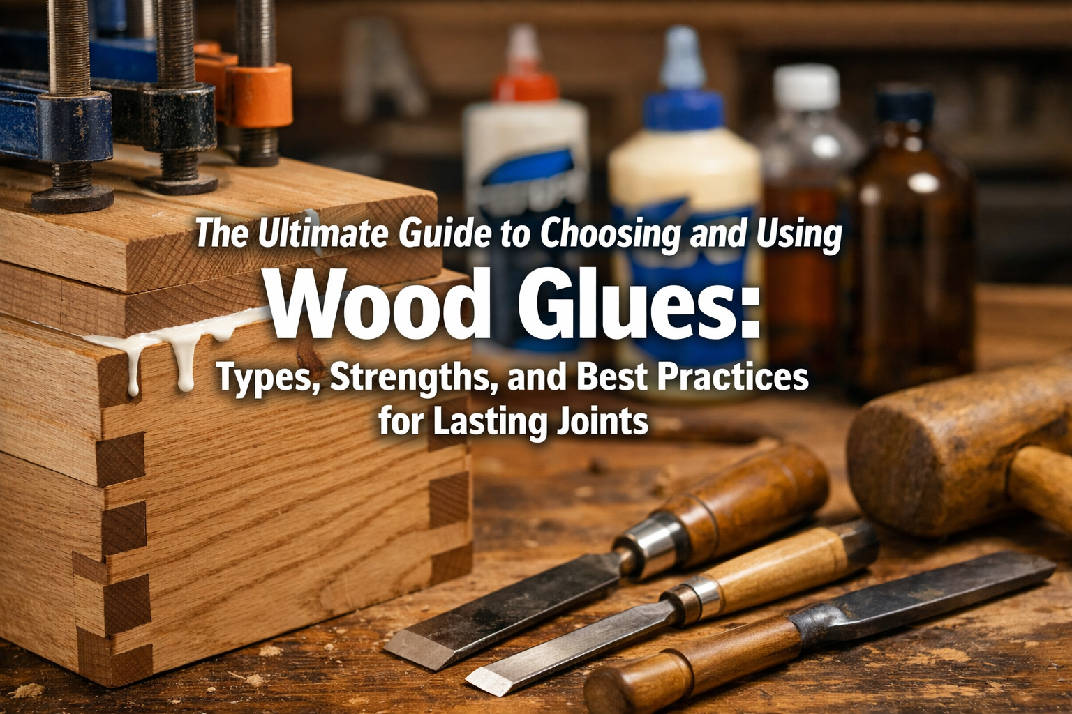 The Ultimate Guide to Choosing and Using Wood Glues: Types,