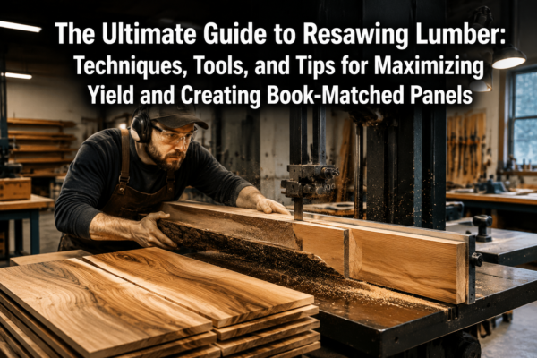 The Ultimate Guide to Resawing Lumber: Techniques, Tools, and Tips for Maximizing Yield and Creating Book-Matched Panels