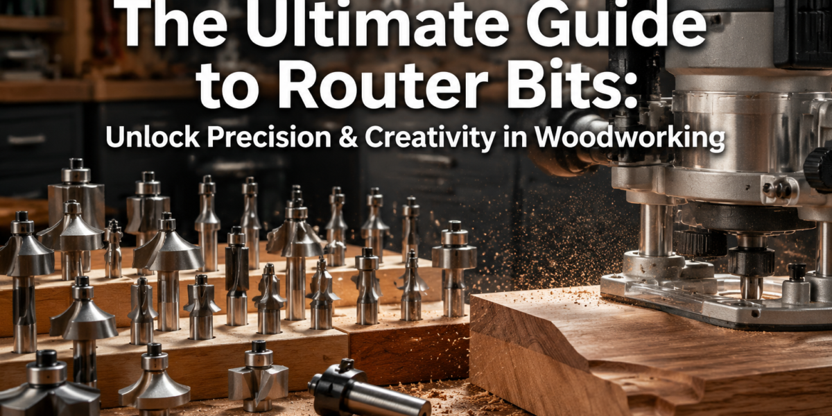 The Ultimate Guide to Router Bits: Types, Uses, and How to Choose the Right Bit for Every Woodworking Task