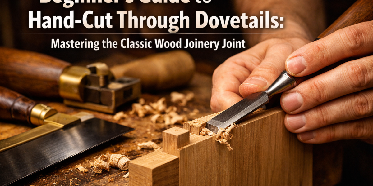 Beginner’s Guide to Hand-Cut Through Dovetails: Mastering the Classic Wood Joinery Joint