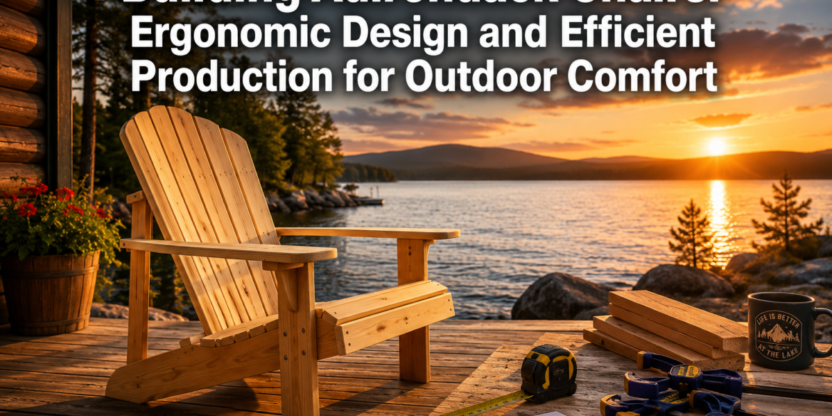 Building Adirondack Chairs: Ergonomic Design and Efficient Production for Outdoor Comfort