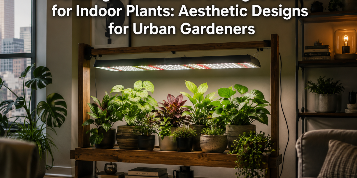 Building a Custom Grow Light Stand for Indoor Plants: Aesthetic Designs for Urban Gardeners
