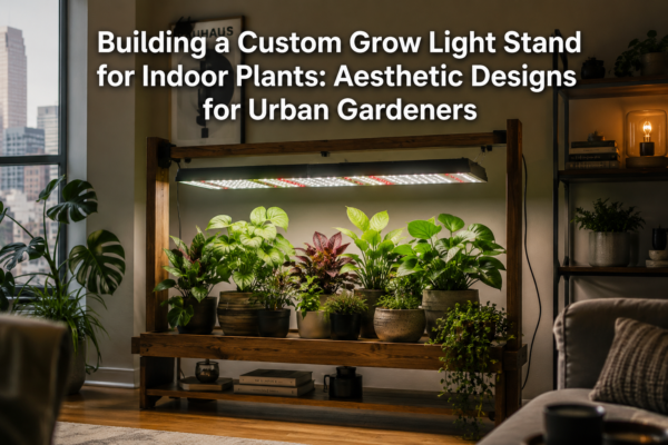 Building a Custom Grow Light Stand for Indoor Plants: Aesthetic Designs for Urban Gardeners