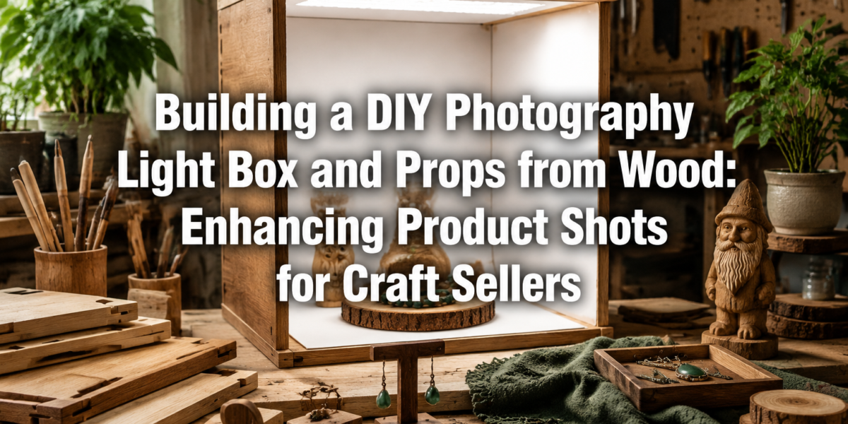 Building a DIY Photography Light Box and Props from Wood: Enhancing Product Shots for Craft Sellers