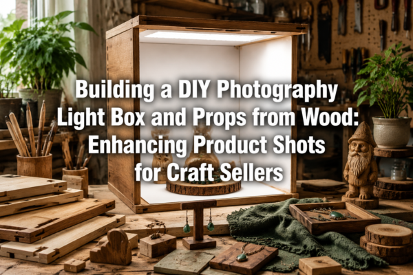 Building a DIY Photography Light Box and Props from Wood: Enhancing Product Shots for Craft Sellers