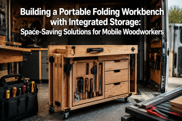 Building a Portable Folding Workbench with Integrated Storage: Space-Saving Solutions for Mobile Woodworkers