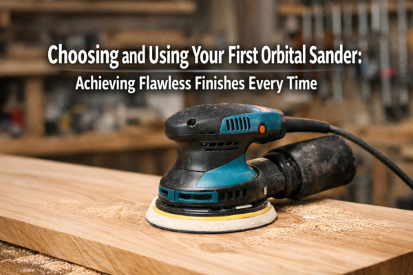 Choosing and Using Your First Orbital Sander: Achieving Flawless Finishes Every Time