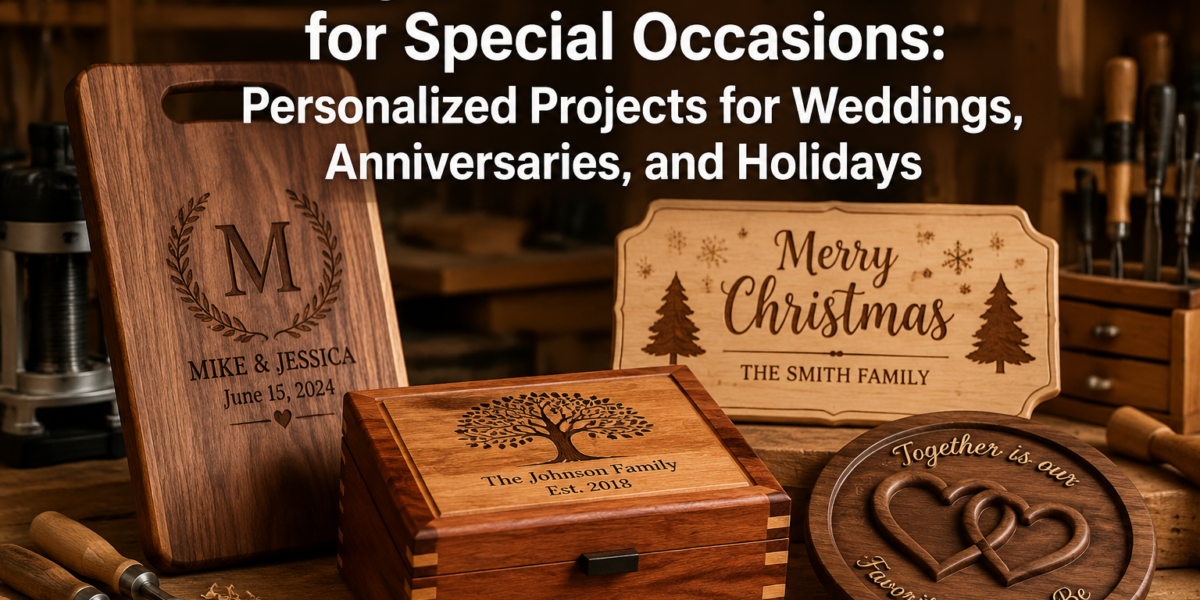 Crafting Custom Wooden Gifts for Special Occasions: Personalized Projects for Weddings, Anniversaries, and Holidays