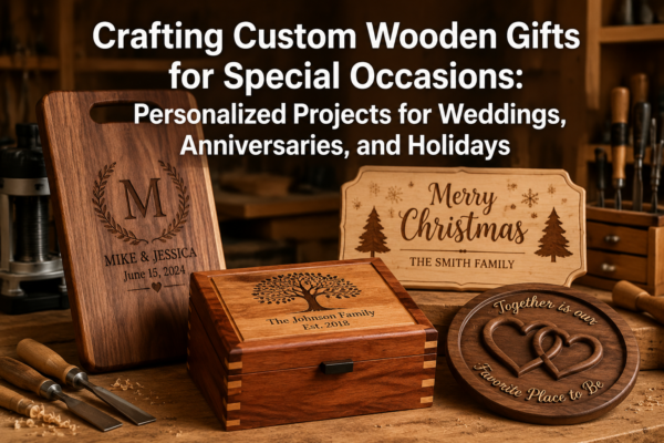 Crafting Custom Wooden Gifts for Special Occasions: Personalized Projects for Weddings, Anniversaries, and Holidays
