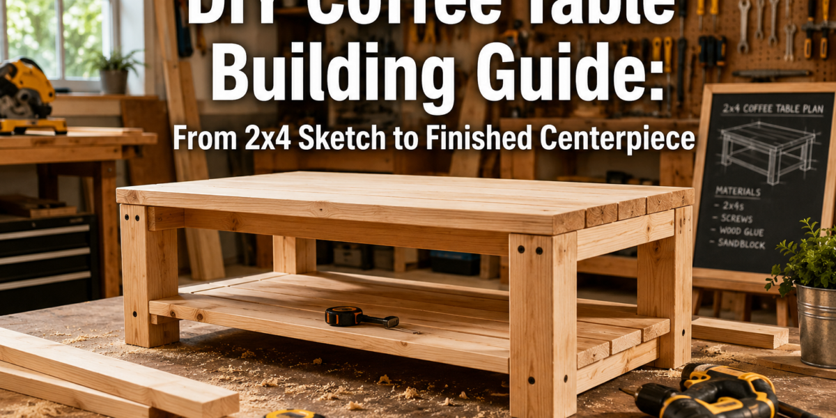 DIY Coffee Table Building Guide: From 2×4 Sketch to Finished Centerpiece