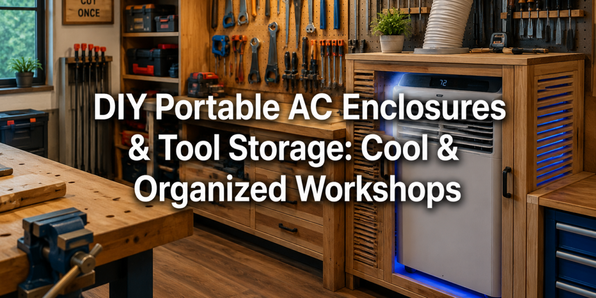 DIY Portable AC Enclosures and Tool Storage Cabinets: Keep Your Tiny Workshop Cool and Organized