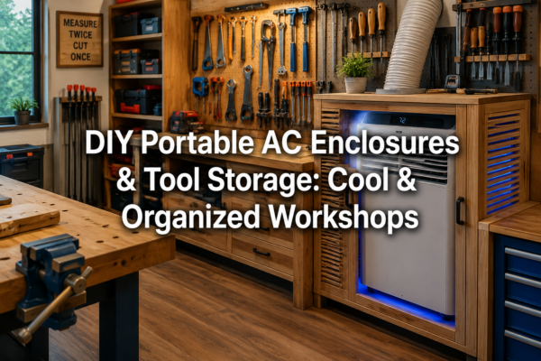 DIY Portable AC Enclosures and Tool Storage Cabinets: Keep Your Tiny Workshop Cool and Organized